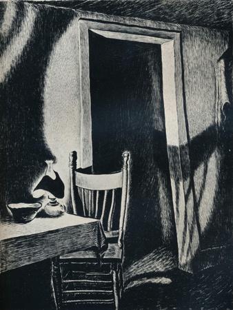 1929 Lamplight Beautiful Illustration Reproduction Poster WANDA GAG